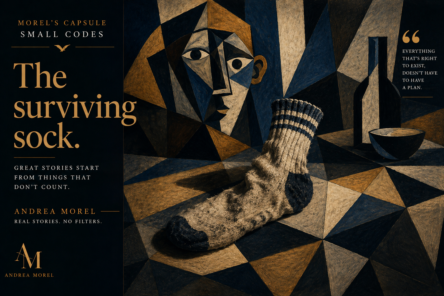 The surviving sock, a Picasso-inspired Small Code