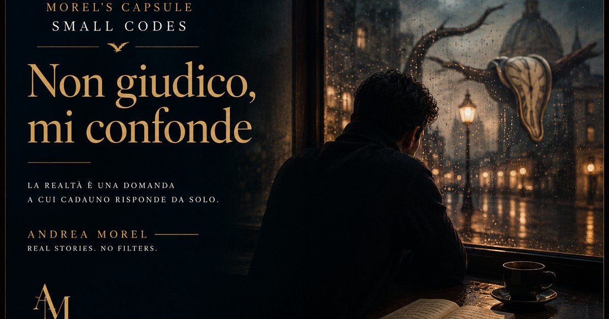 Non giudico. Mi confonde., Small Codes ispirato a Dalí