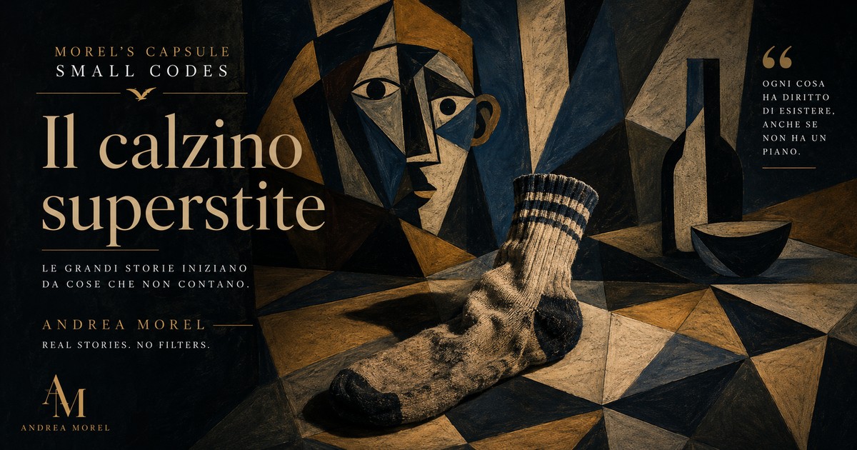 Il calzino superstite, Small Codes ispirato a Picasso